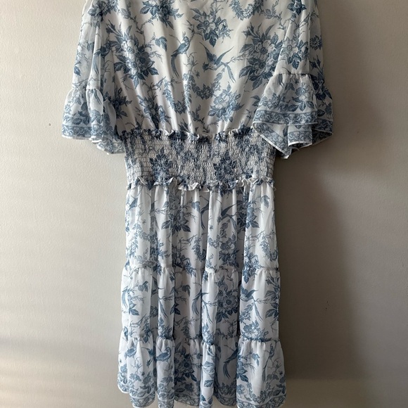 MAX STUDIO
Floral Georgette Tiered Dress
size M - Picture 4 of 5